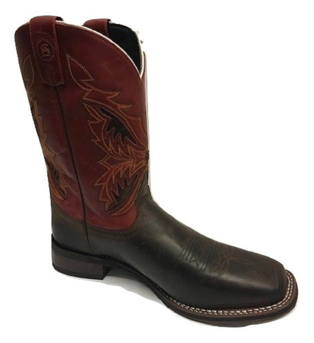 Laredo Men's Brown/Red Western Boot 7845