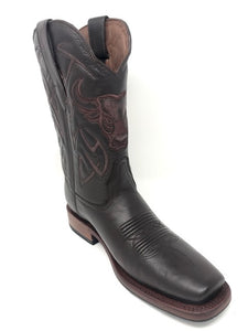 Denver Boots Men's 845 Cairo Brown Rubber Sole French Toe Western Boot 7483