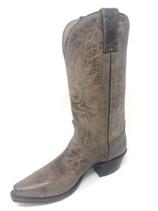 Sonora Distressed Onix Women's Western Boots SN5223