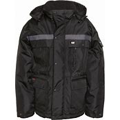 CAT Mens Insulated Parka Jacket Black 10040001